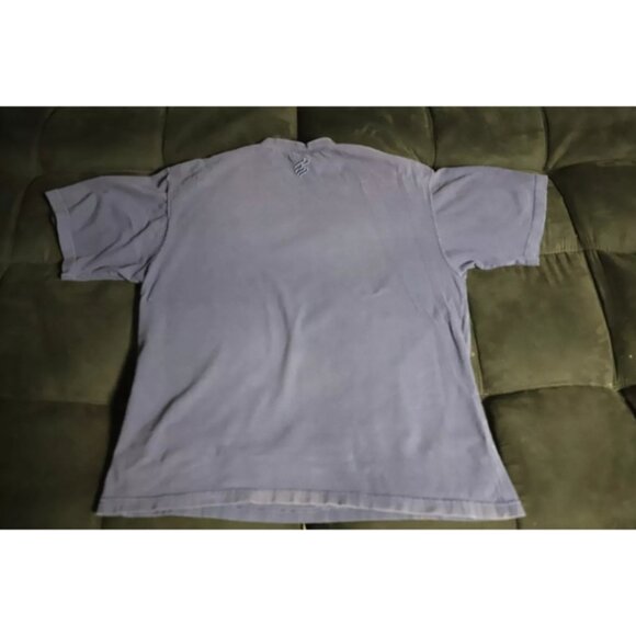 Vintage Rocawear T-Shirt Men XL Blue All Over NYC Map Underground Graphic Cotton - Picture 2 of 8